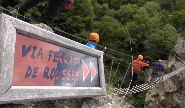 Via ferrata Meyrueis