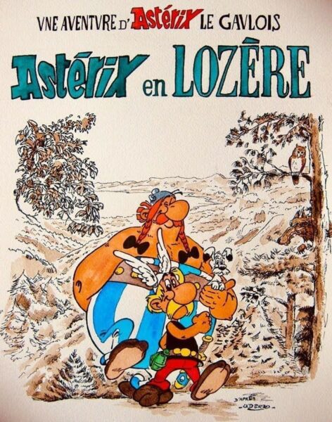 Astérix en Lozère